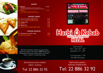 Menu Card